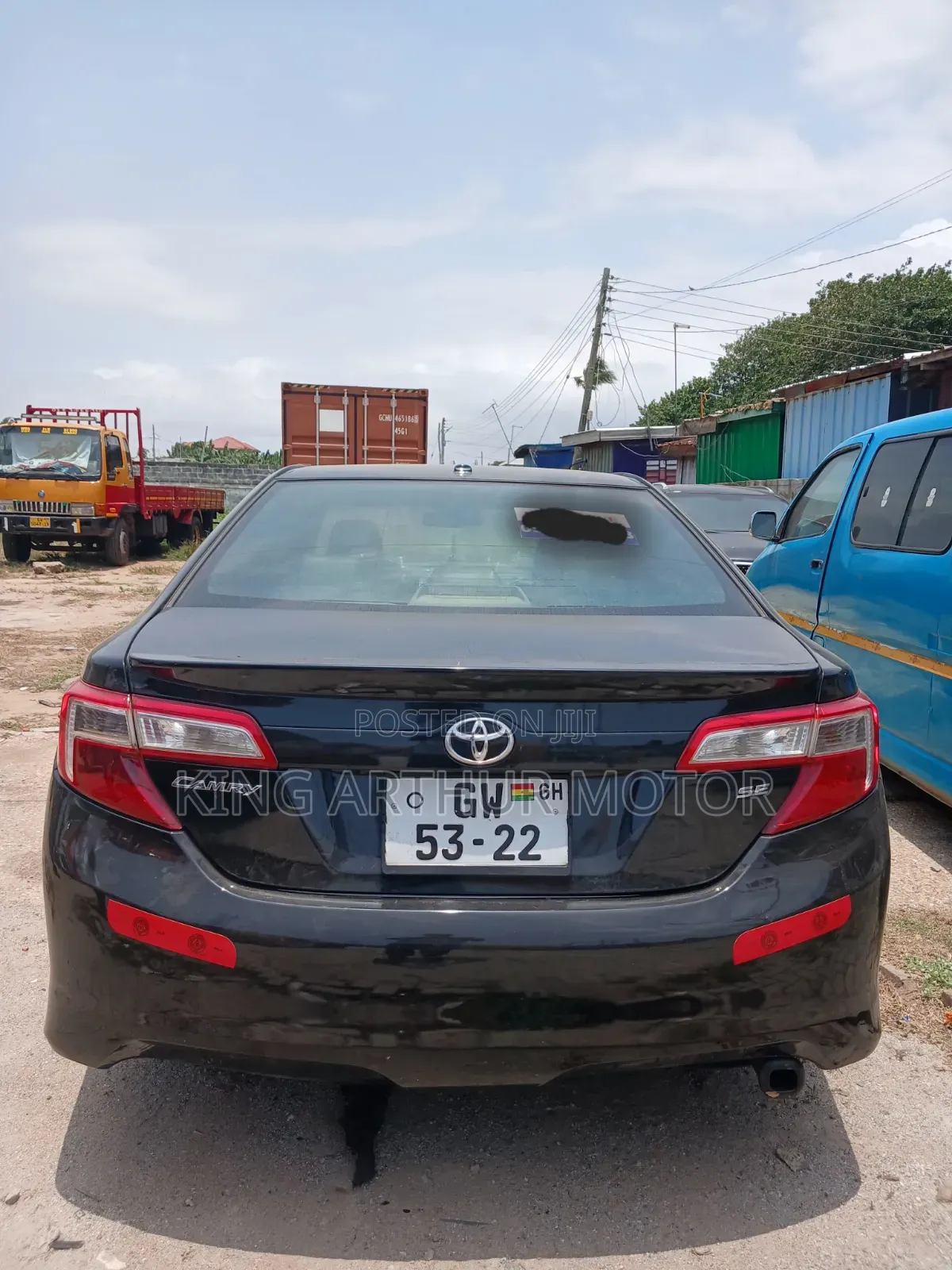 Toyota Camry SE 4dr Sedan w/Prod. End 11/13 (2.5L 4cyl 6A) 2014 Black