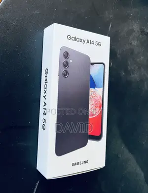 New Samsung Galaxy A14 5G 128 GB Black