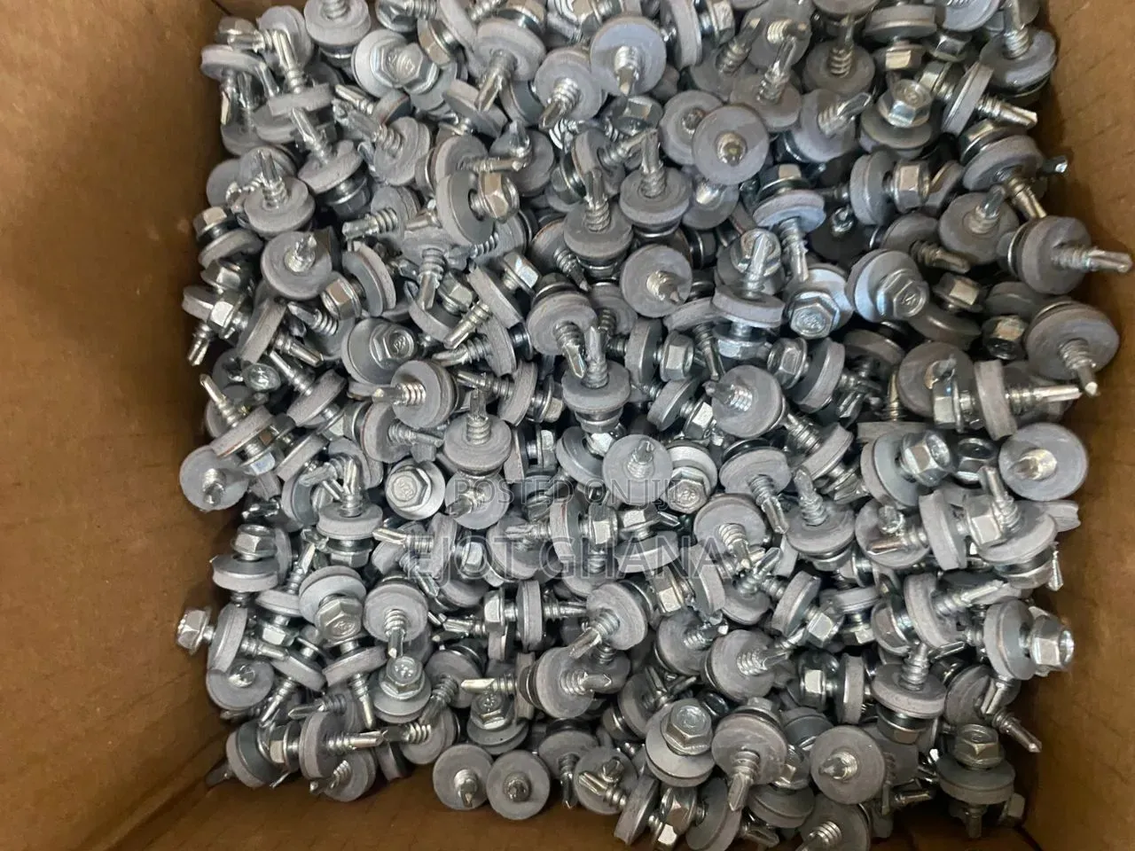 Self Drilling Screw 5.5 X 25mm Stainless Steel A4 + EPDM Washer