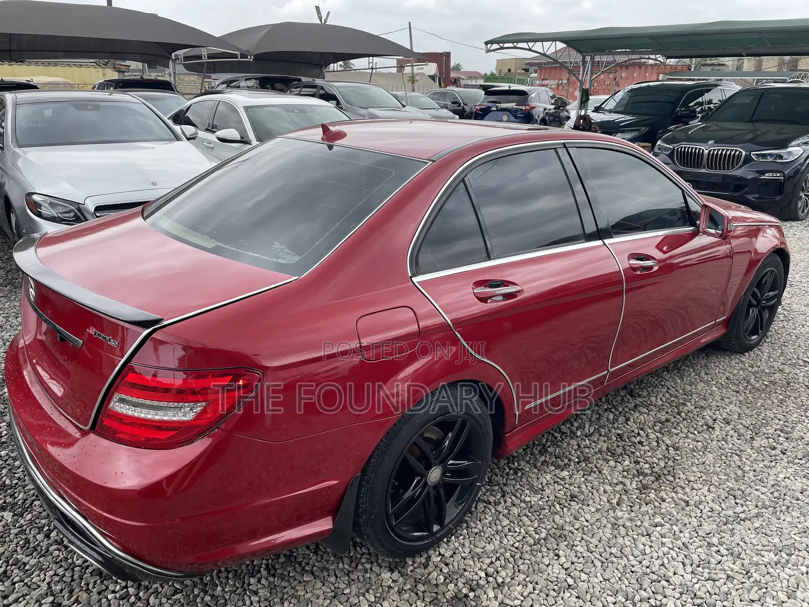 Mercedes-Benz C250 2014 Red