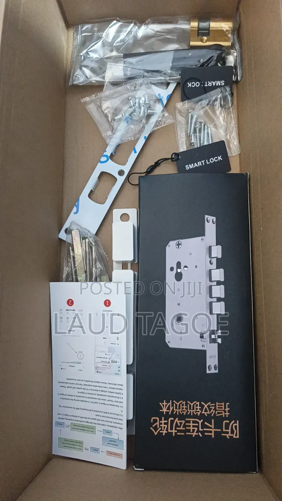 Smart Door Lock With App, Fingerprint,card and PIN Unlock