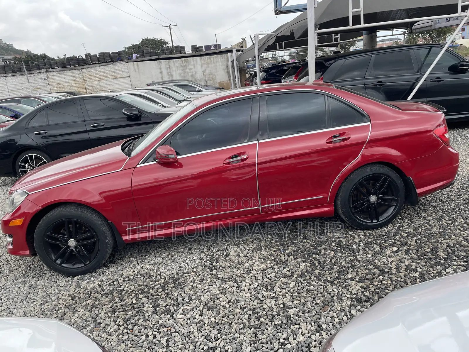 Mercedes-Benz C250 2014 Red