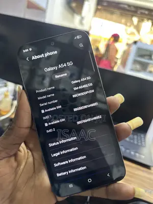 Samsung Galaxy A54 5G 128 GB Black
