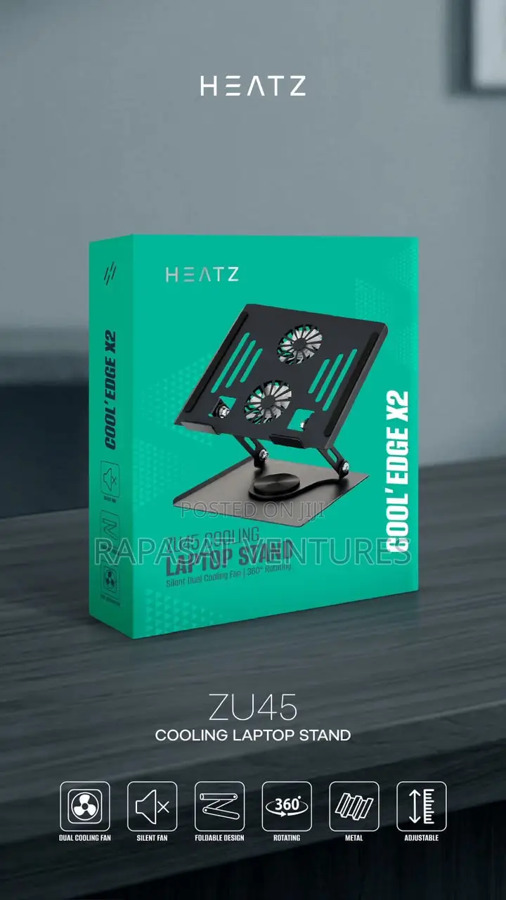 Heatz Laptop Cooling Stand Zu45