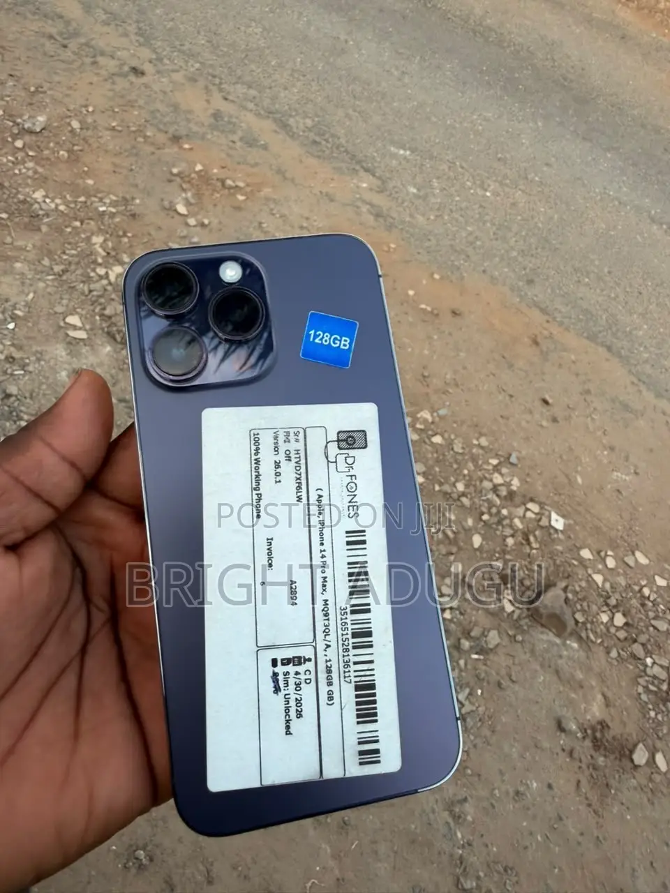 Apple iPhone 14 Pro Max 128 GB Blue