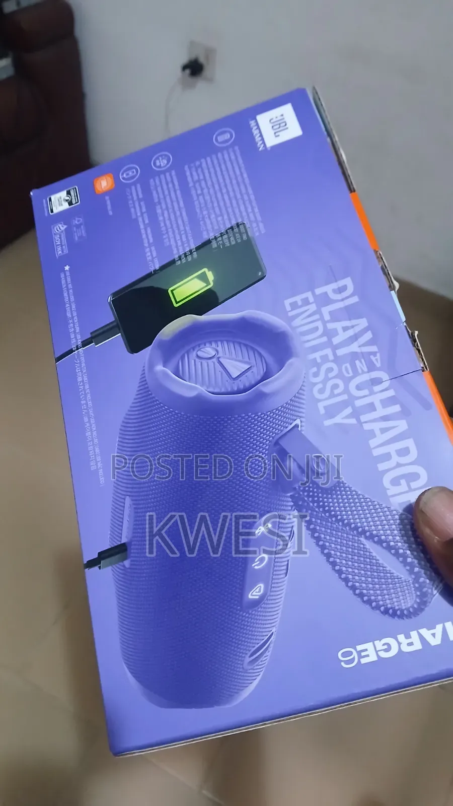 JBL Charge 6 Bluetooth Player