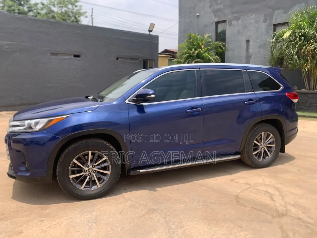 Toyota Highlander 2017 Blue