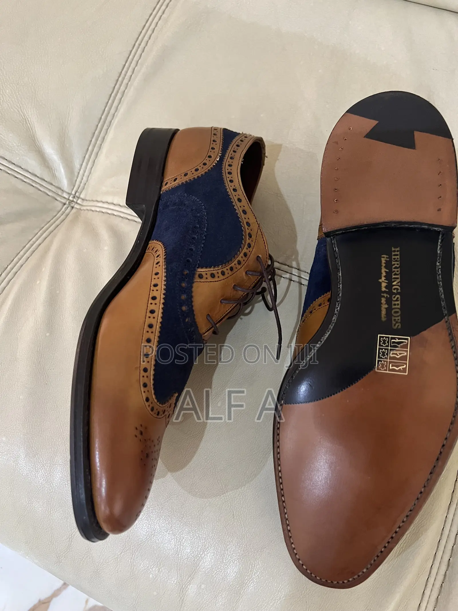 Brand New Joseph Cheaney Herring Fencote – Uk 8 / Eu 42
