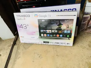 Limit Stock the Nasco 43" Full HD Smart LED TV (NAS-J43FBFL- Android