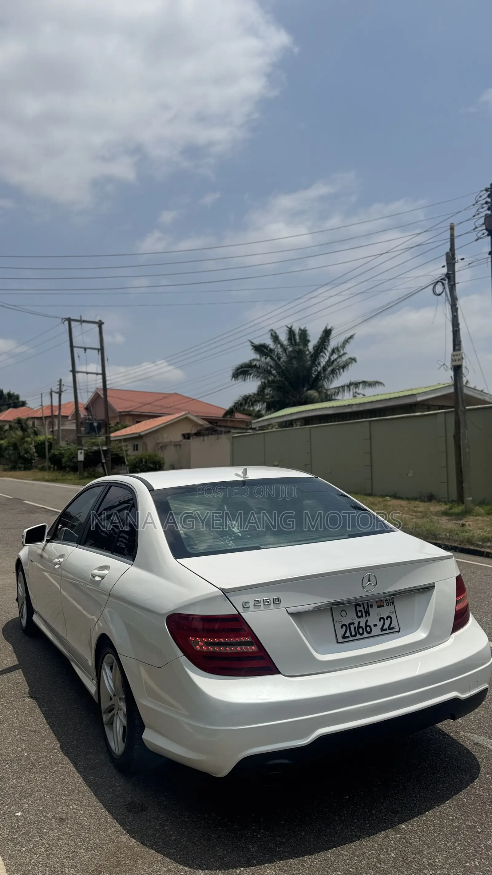 Mercedes-Benz C250 2014 White
