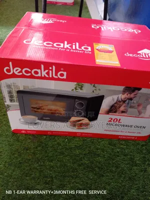 Decakila Microwave - Sleek Design and Easy Operation