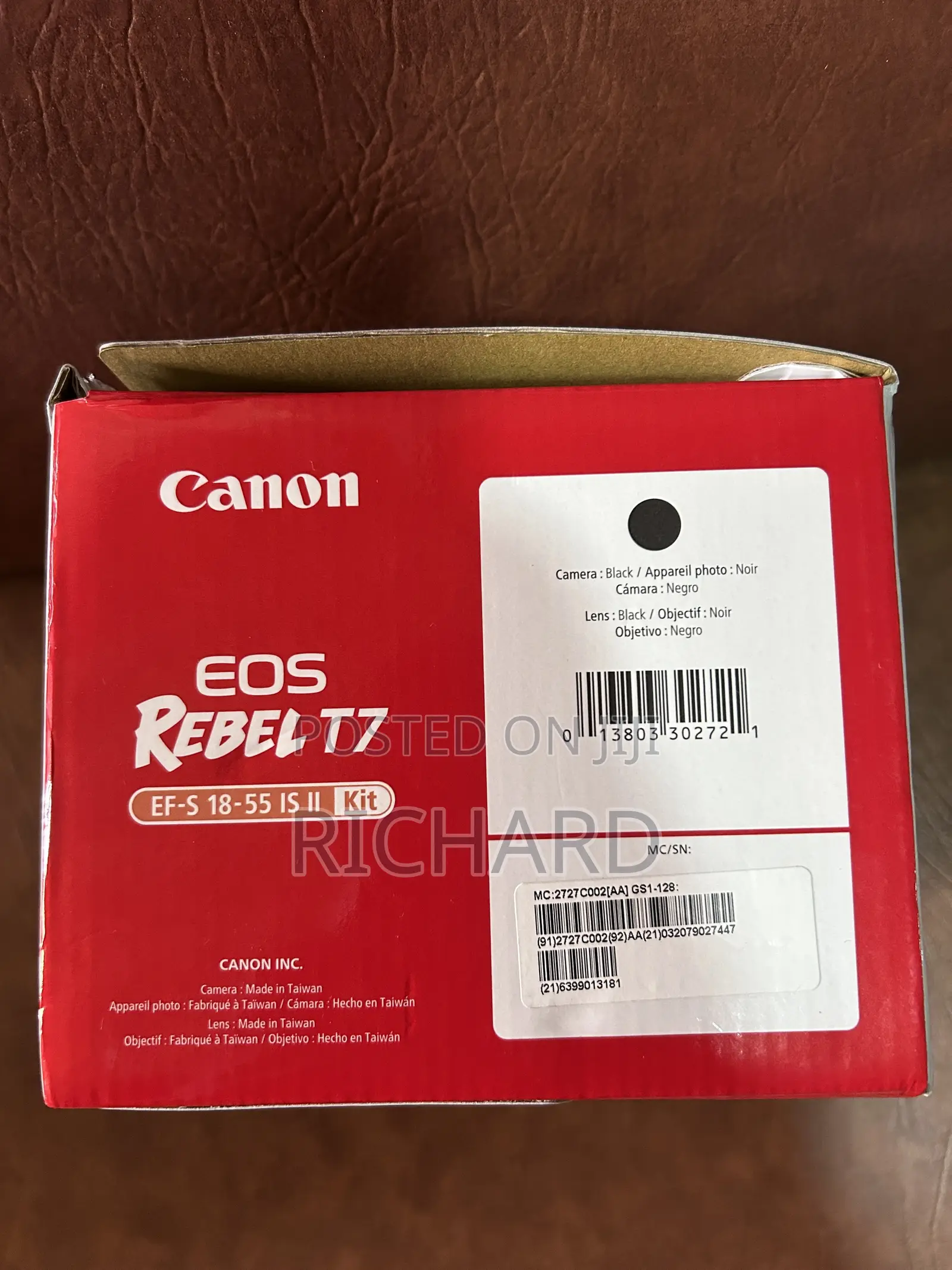 Canon Eos Rebel T7 DSLR Camera Ef-S