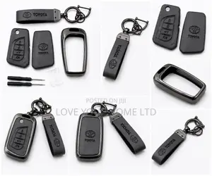 Toyota Smart Key Replacement Shell Kit With TPU Protective Cover,