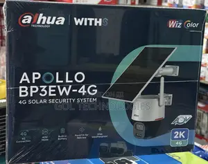Dahua Apollo Bp3ew-4g Solar Security Camera