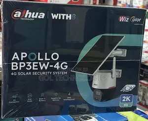 Dahua Apollo Bp3ew-4g Solar Security Camera