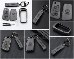 Toyota Smart Key Replacement Shell Kit With TPU Protective Cover,