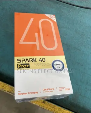 New Tecno Spark 40 Pro+ 256 GB