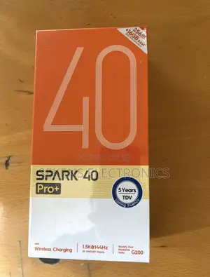 New Tecno Spark 40 Pro+ 256 GB