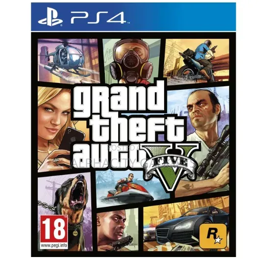 Grand Theft Auto V - Ps4 Jb - 45gb - A00106