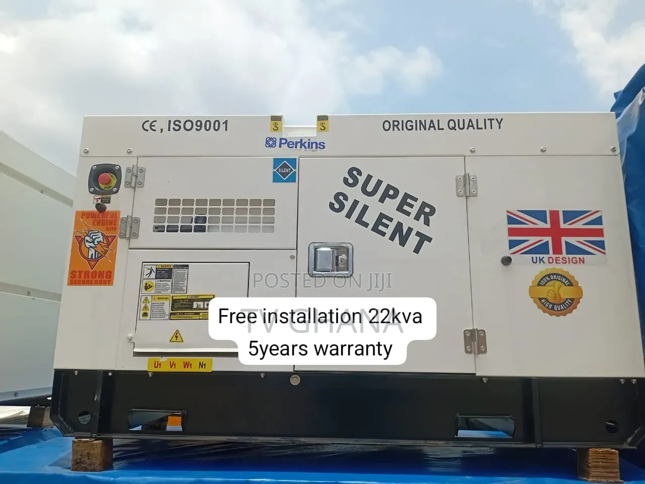 Strong Perkins 22kVA Diesel Generator for Home Business22kva