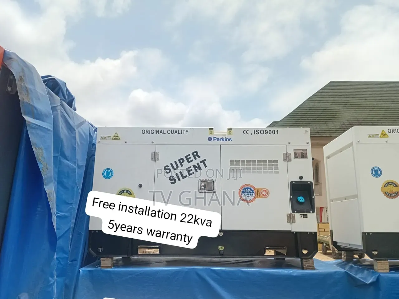 Durable Perkins 22kVA Water-Cooled Diesel Generator22kva