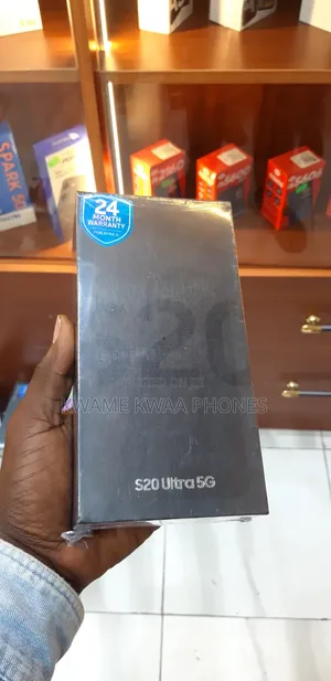 New Samsung Galaxy S20 Ultra 5G 128 GB Black