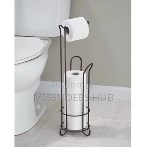 Freestanding Toilet Roll Stand