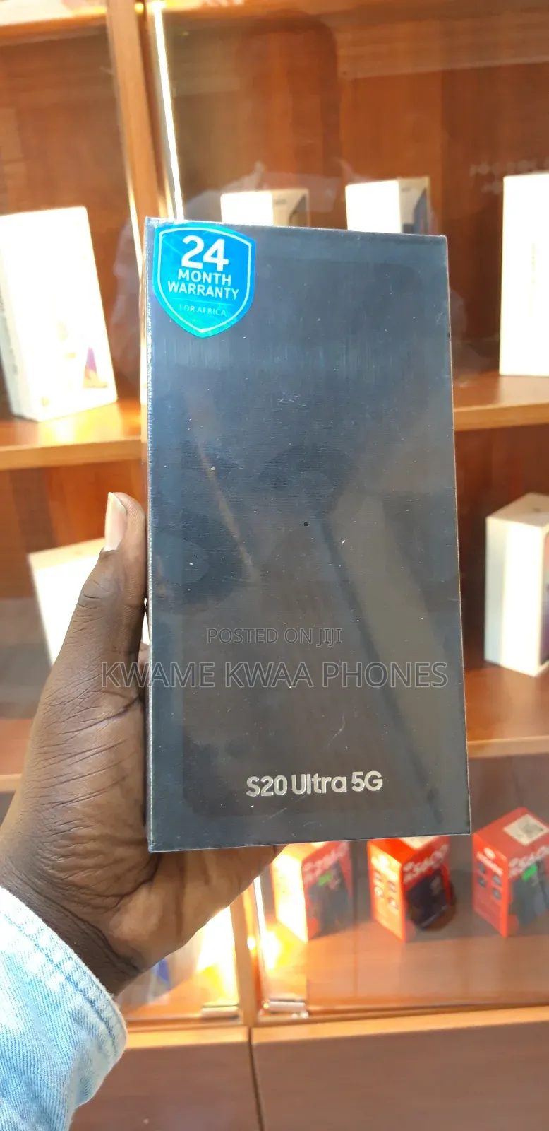 New Samsung Galaxy S20 Ultra 5G 128 GB Black