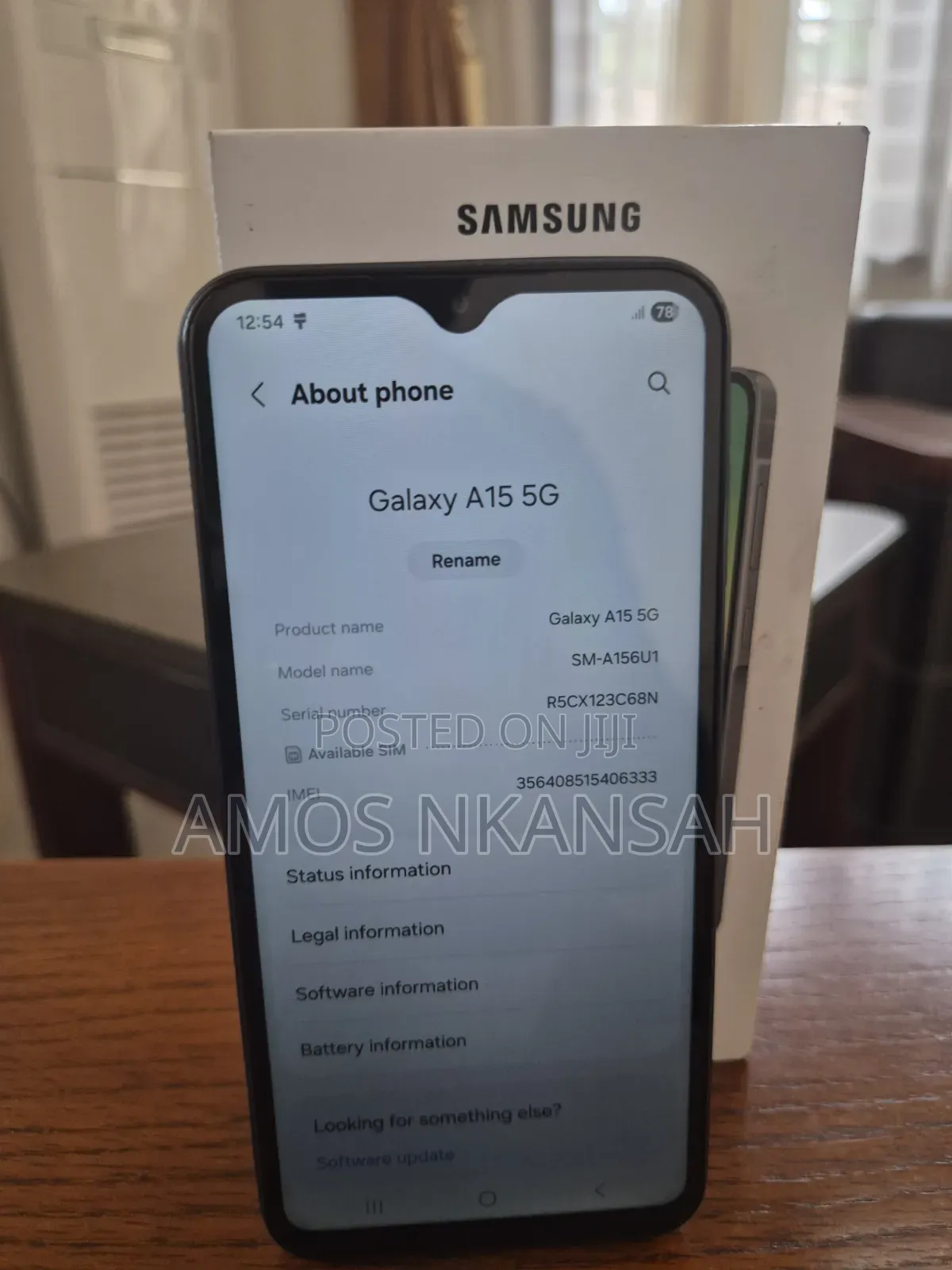 Samsung Galaxy A15 5G 128 GB Black