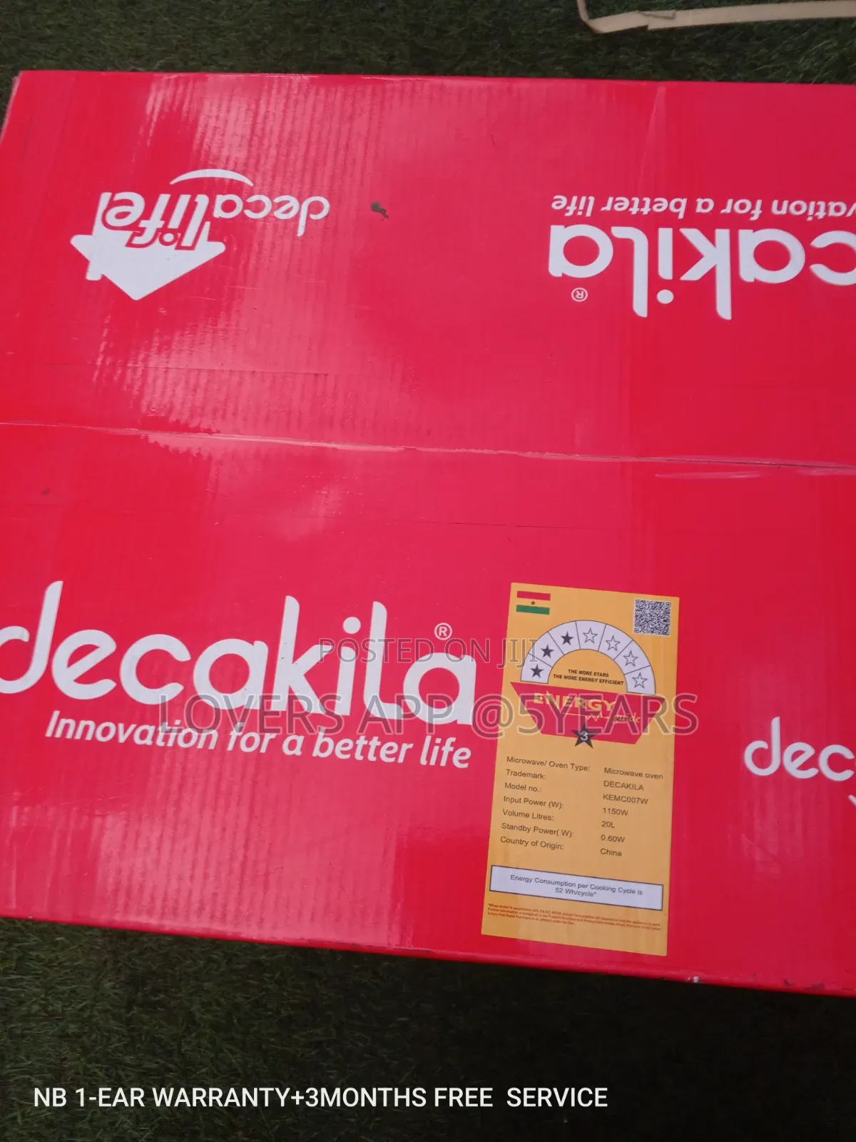 Get Your Decakila Microwave Oven Today
