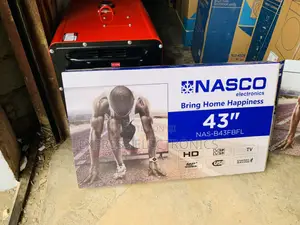 Lovely New Nasco 43" Digital Satellite LED TV - NAS-J43FB