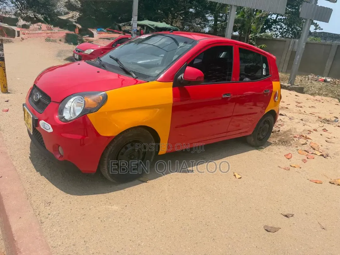 Kia Morning 2010 Red