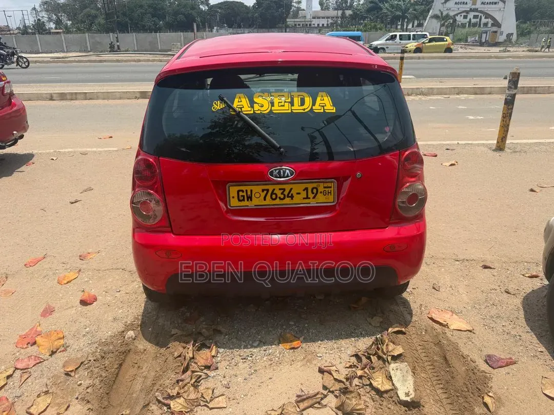 Kia Morning 2010 Red