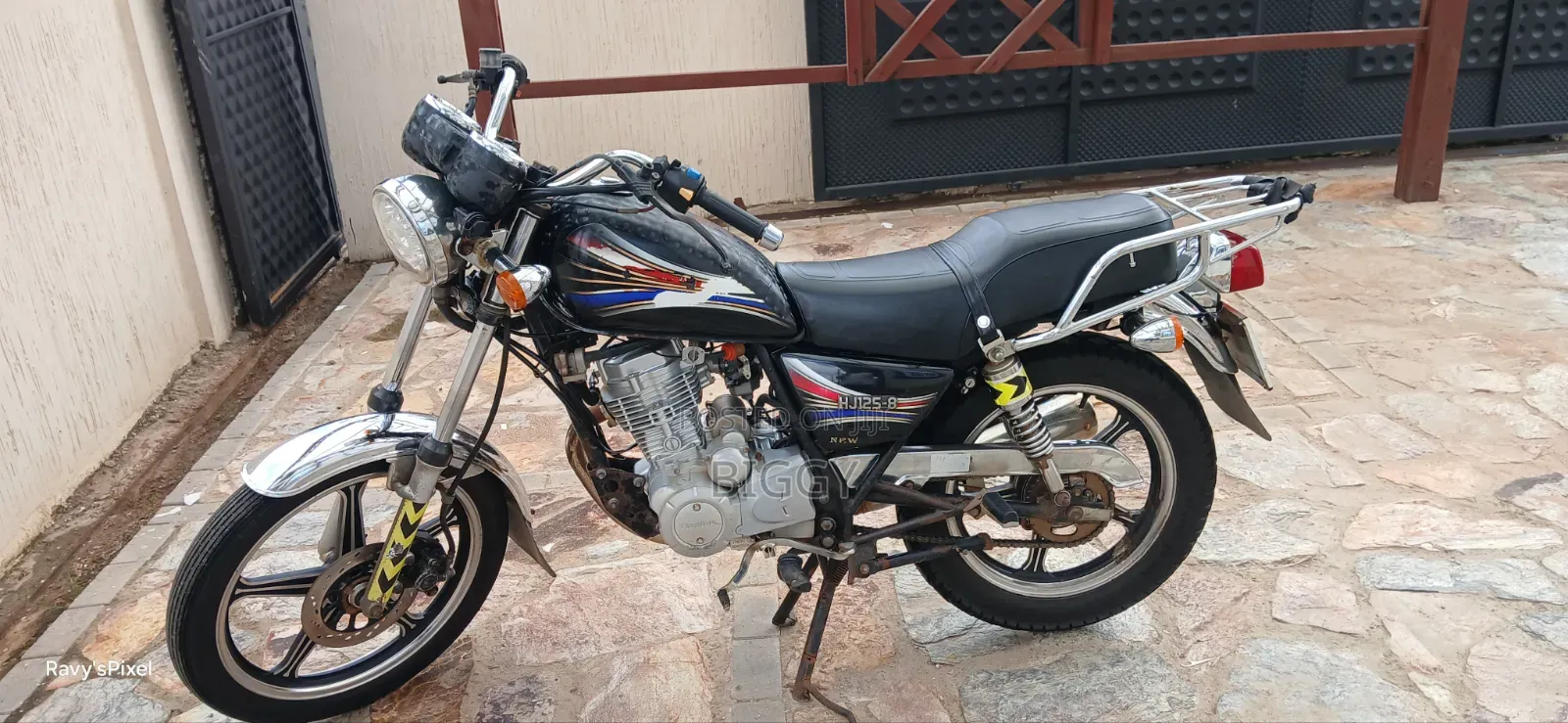 Haojue HJ125-8K 2018 Black