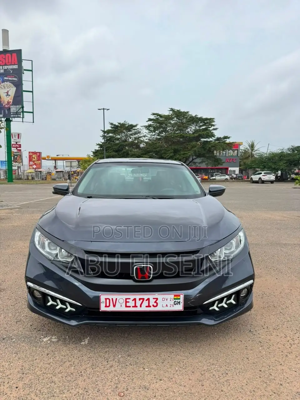 Honda Civic EX-L Sedan 2018 Gray
