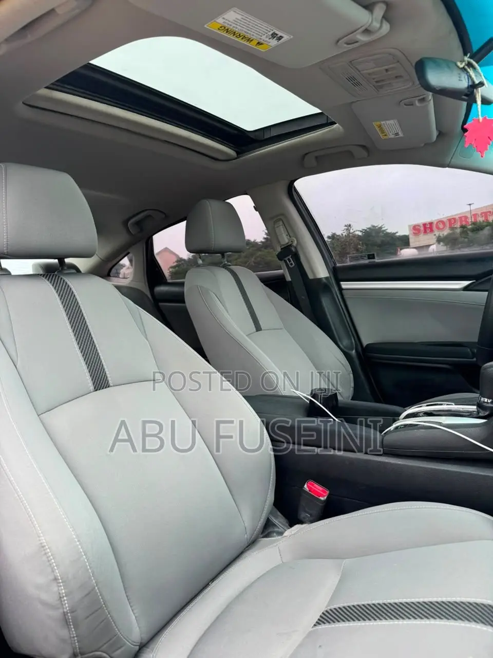 Honda Civic EX-L Sedan 2018 Gray