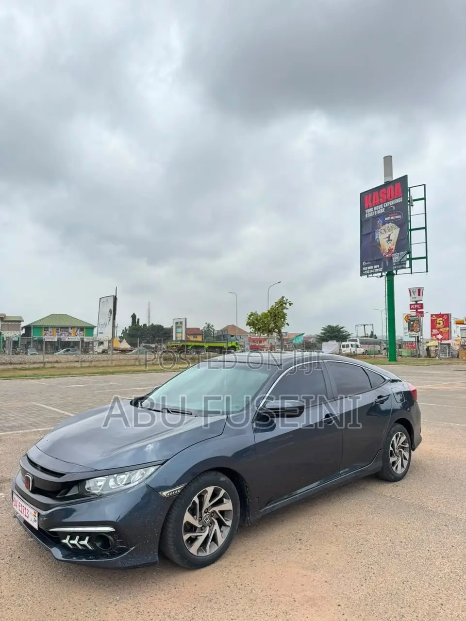 Honda Civic EX-L Sedan 2018 Gray