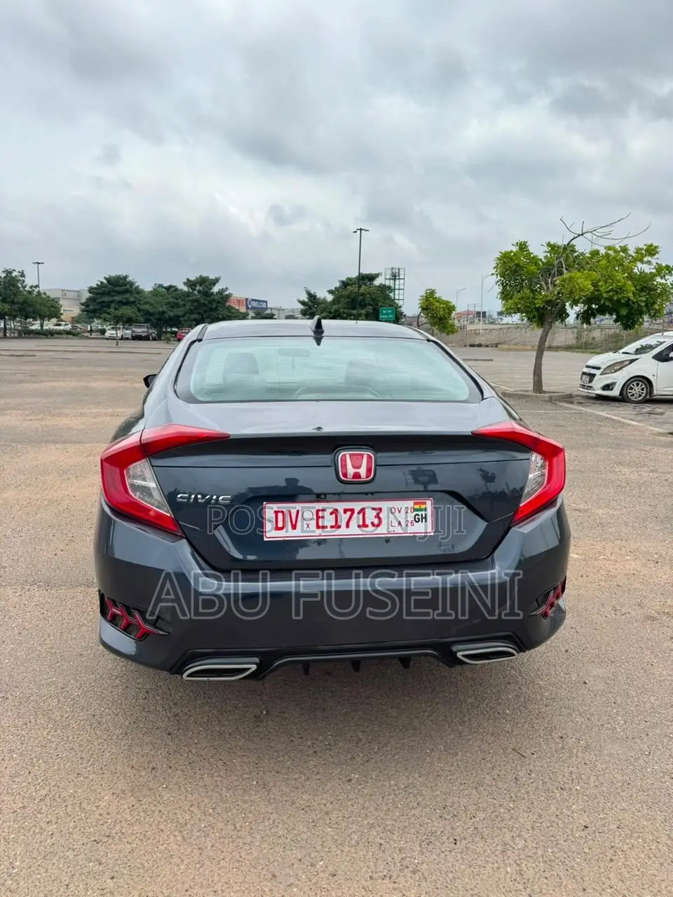Honda Civic EX-L Sedan 2018 Gray