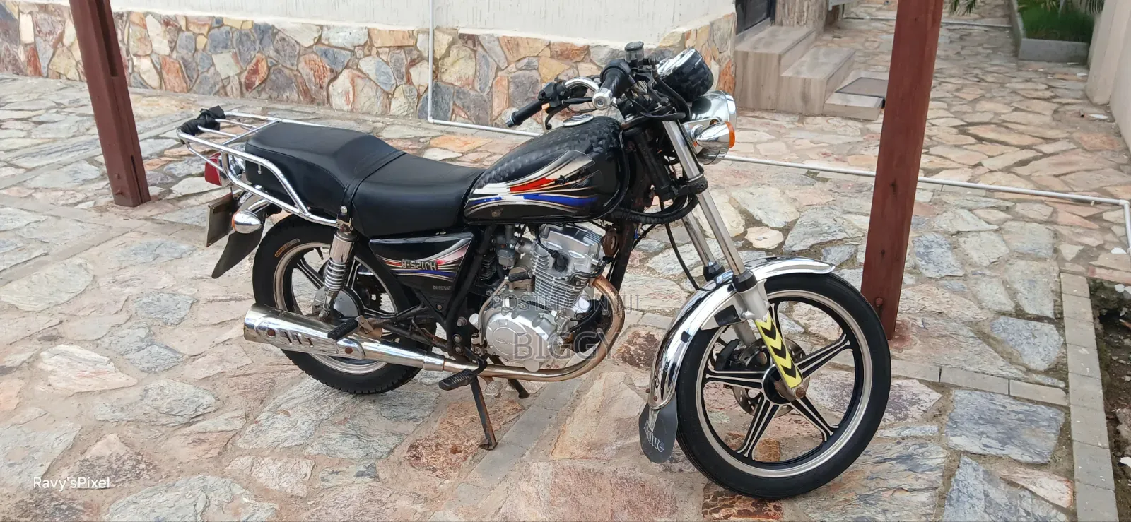 Haojue HJ125-8K 2018 Black
