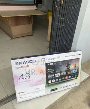 Get Classic Nasco 43” Led Digital Satellite TV(2025 Model).