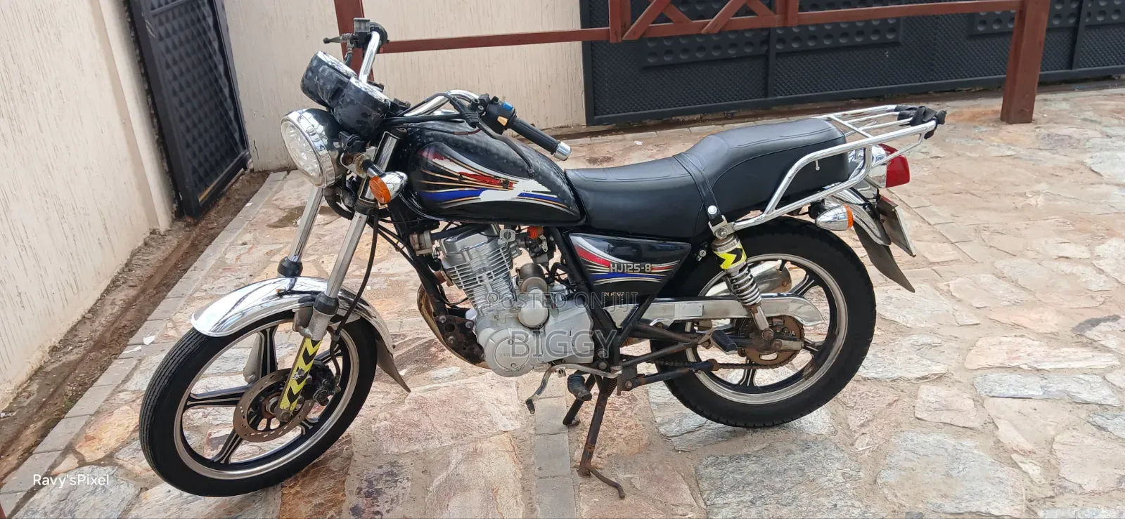 Haojue HJ125-8K 2018 Black