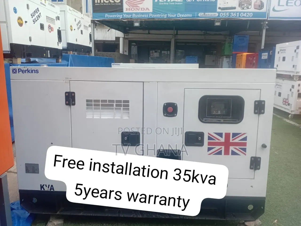 Reliable Perkins 35kVA Diesel Generator for Every Power Need35kva