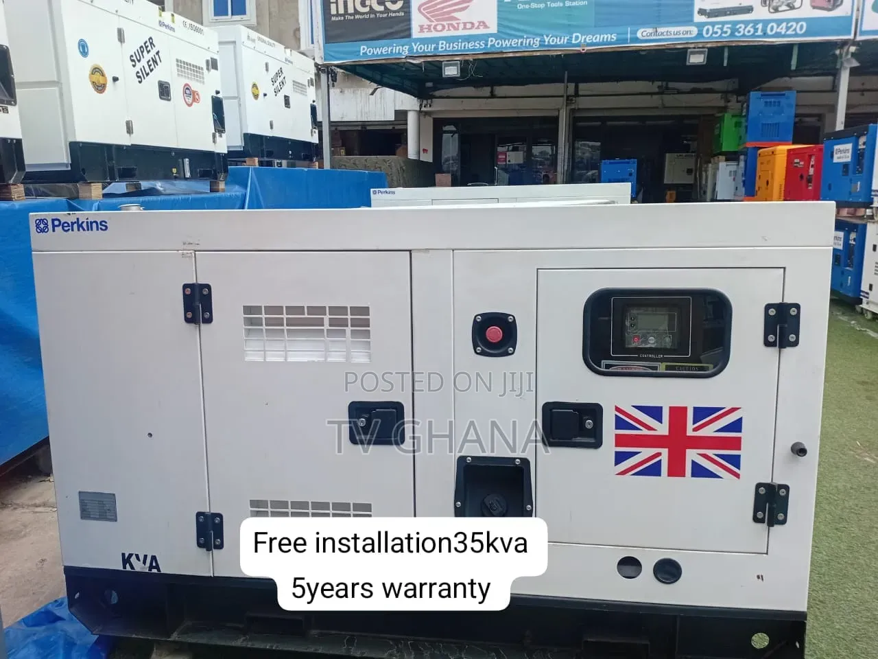Perkins 35kVA Standby Generator – Quality Guaranteed35kva