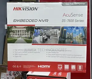 Hikvision 16ch Acusense Poe NVR Ds-7616nxi-/16p Ds-7600 Series