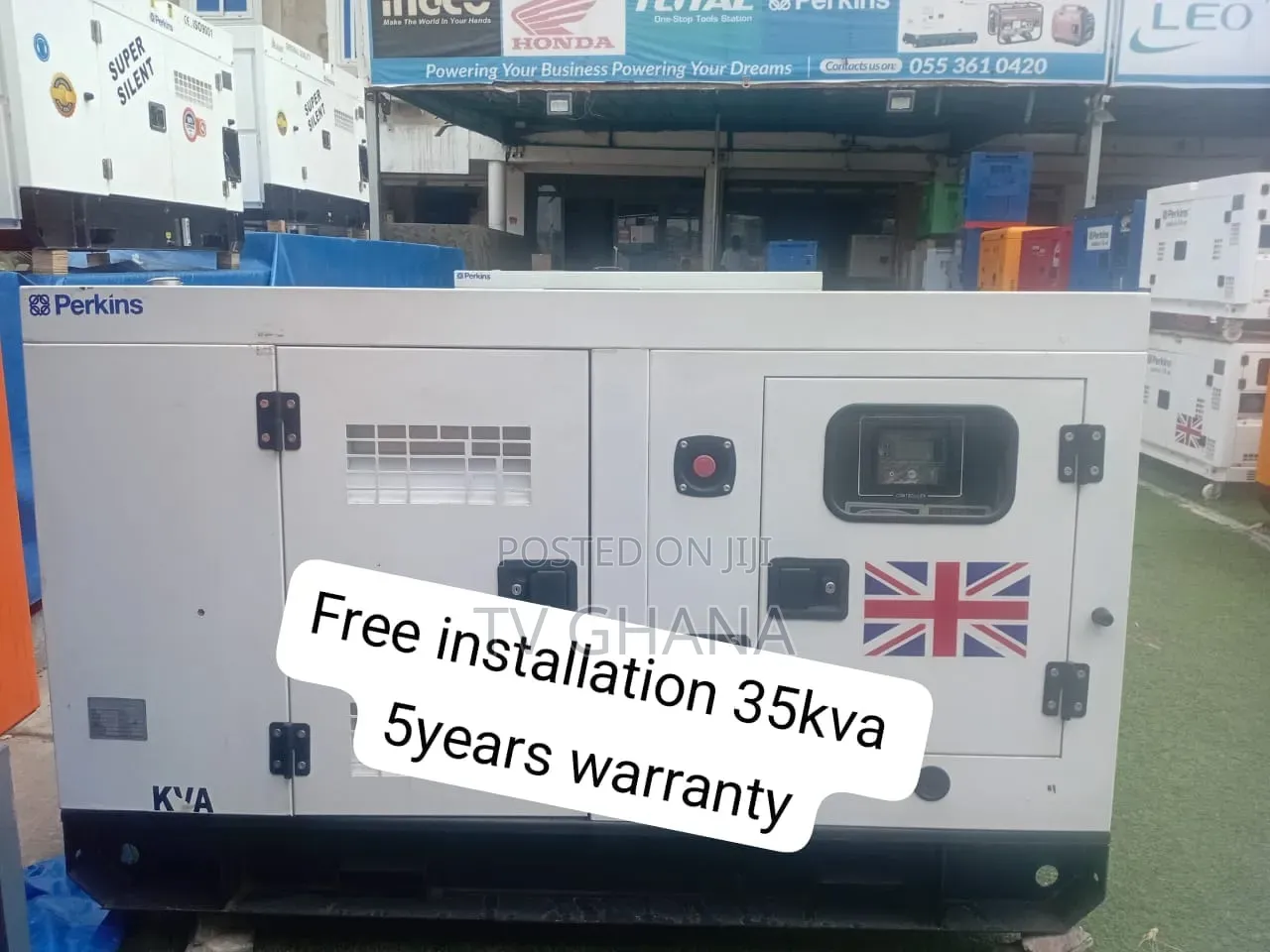 Dependable 35kVA Perkins Generator for Continuous Power35kva