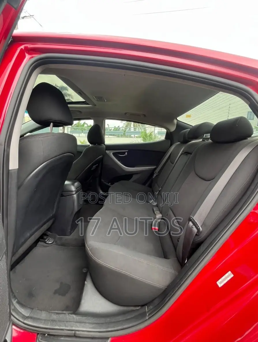 Hyundai Elantra Limited 4dr Sedan (1.8L 4cyl 6A) 2014 Red