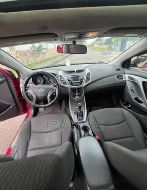 Hyundai Elantra Limited 4dr Sedan (1.8L 4cyl 6A) 2014 Red