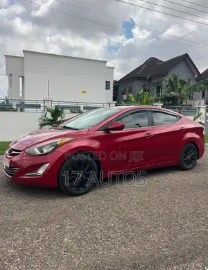 Hyundai Elantra Limited 4dr Sedan (1.8L 4cyl 6A) 2014 Red