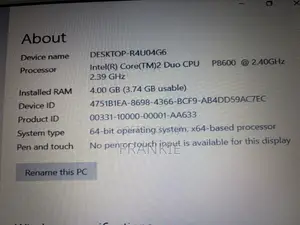 Laptop Apple MacBook 2009 4GB Intel Core 2 Duo HDD 500GB
