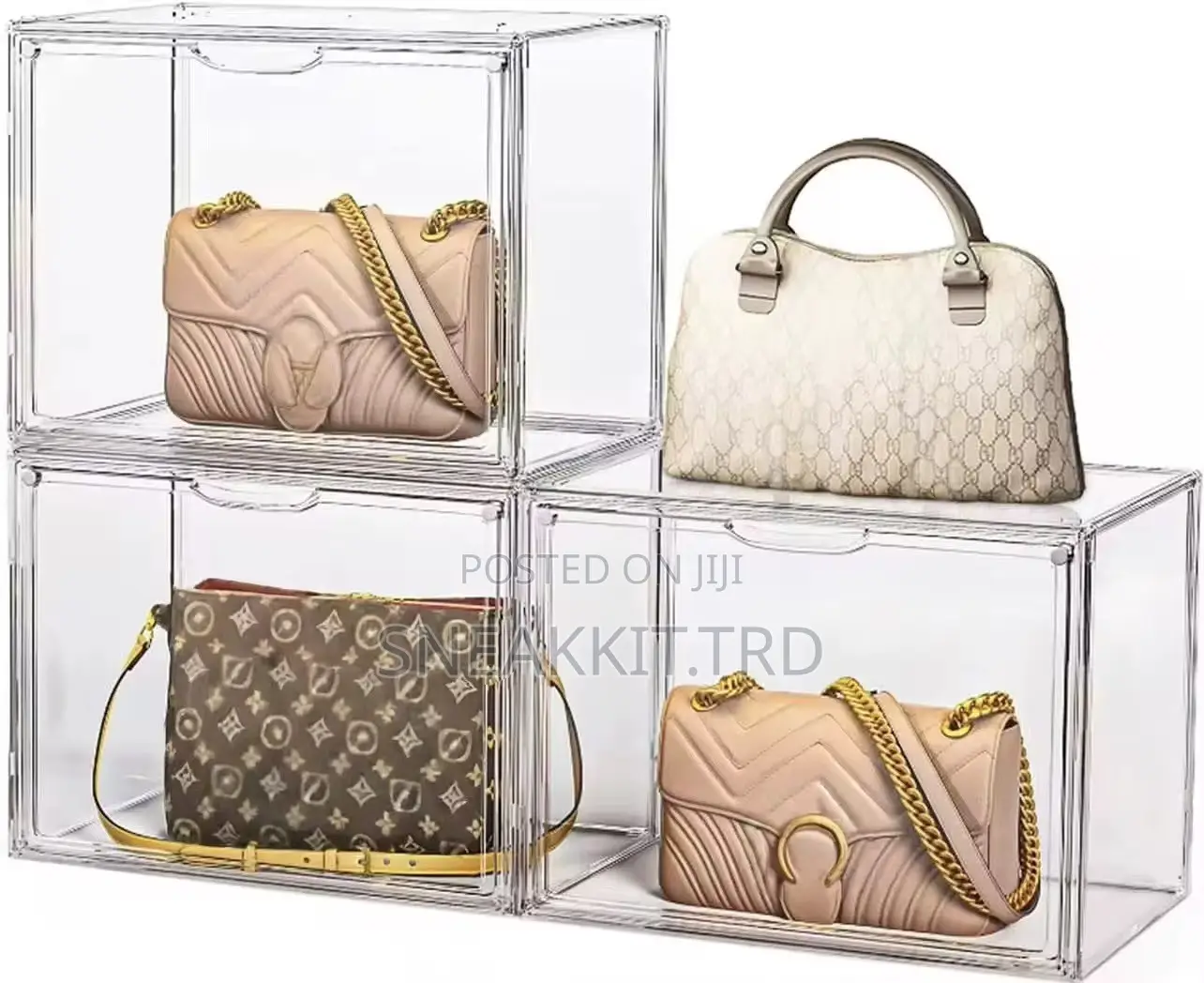 Stackable Acrylic Bag Box